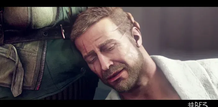 Wolfenstein logo with Nazi imagery