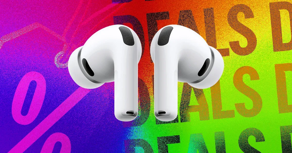 Apple AirPods Pro 3 with foam-tipped earbuds and ANC features