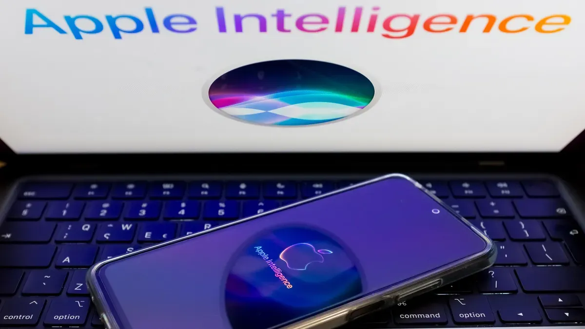 Apple's Siri interface with Gemini AI integration