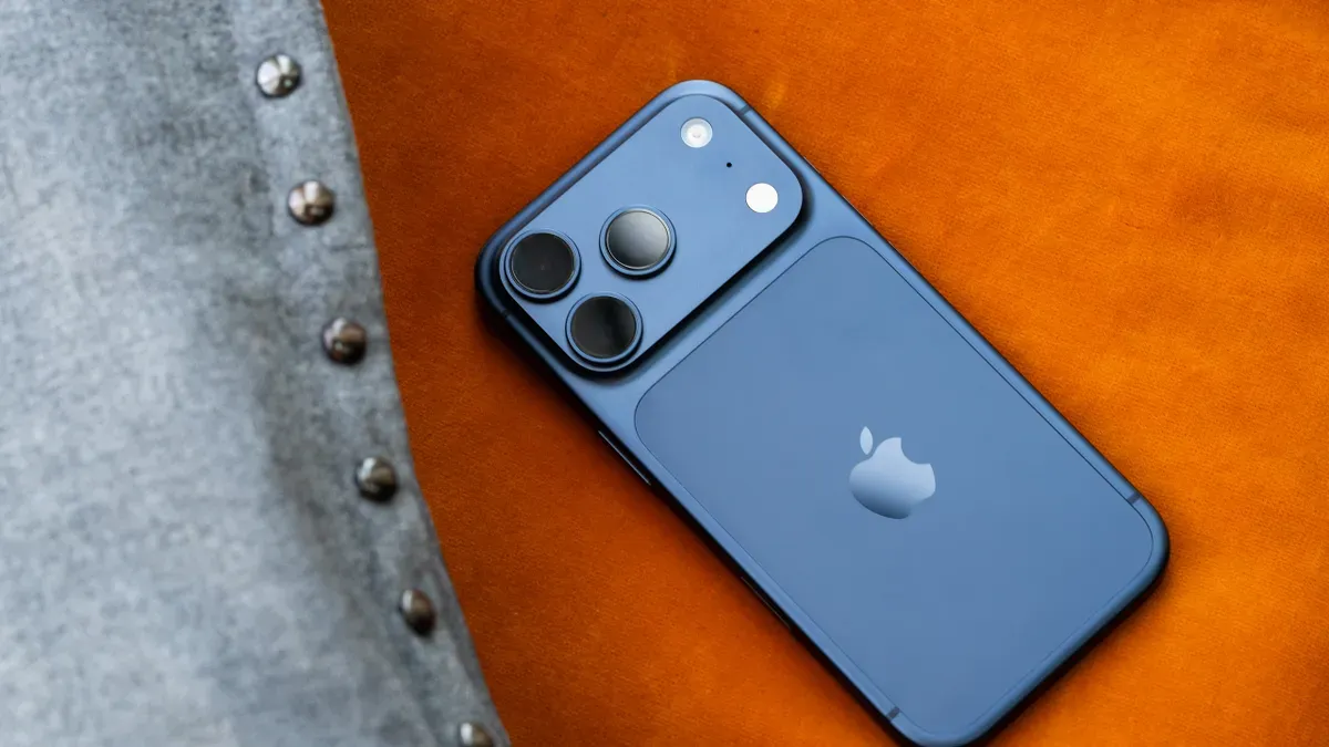 Apple iPhone 17 display with AI features