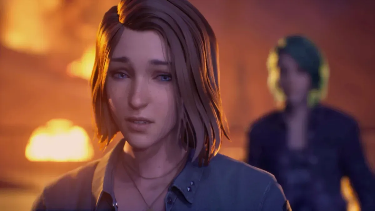 Life is Strange: Reunion logo with Max and Chloe characters