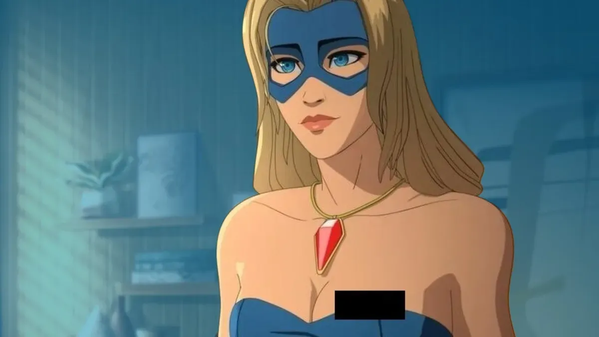 Nintendo Switch game Dispatch with censored content