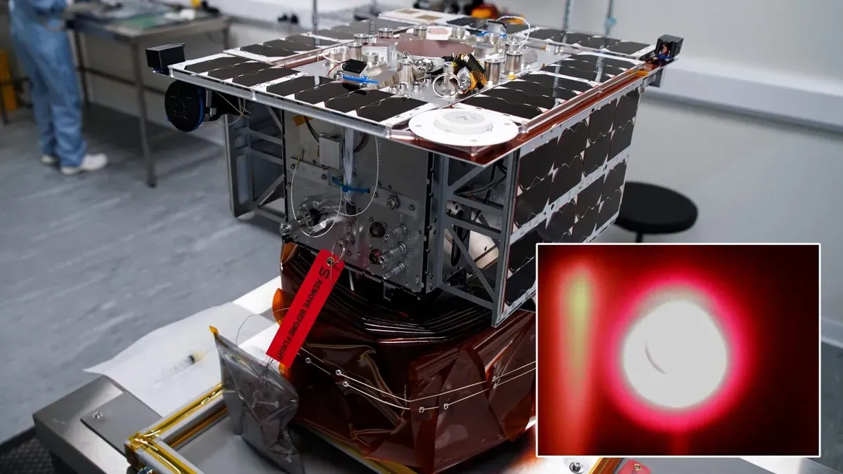 ForgeStar-1 satellite generating plasma in orbit for semiconductor manufacturing