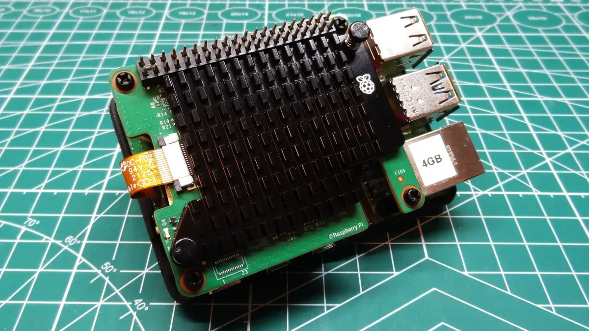 Raspberry Pi AI HAT+ 2 hardware module with Hailo-10H chip