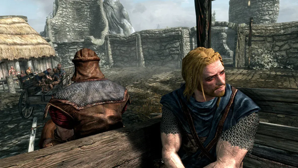Skyrim's unshipped features like dynamic civil war and horse-carts, as discussed by co-lead designer Kurt Kuhlmann