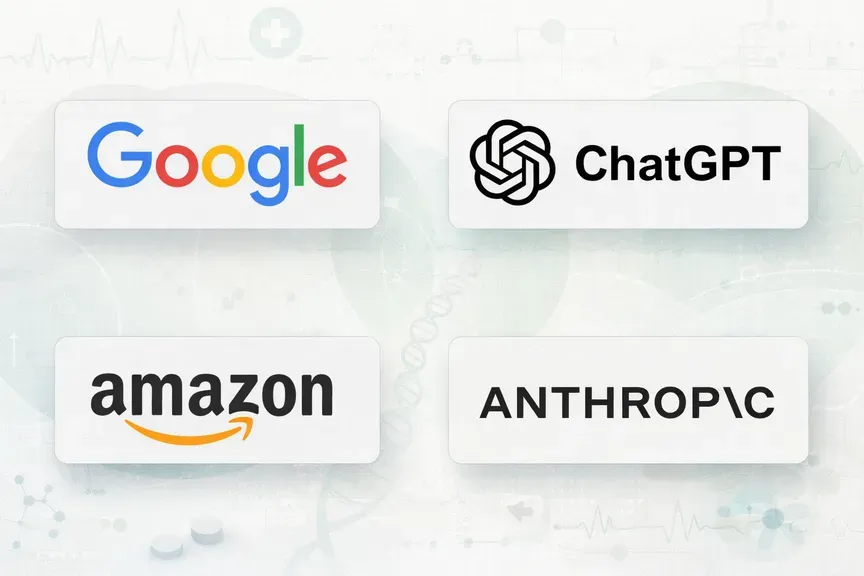 Tech companies like OpenAI and Google are developing AI tools for healthcare, focusing on patient care and provider efficiency.