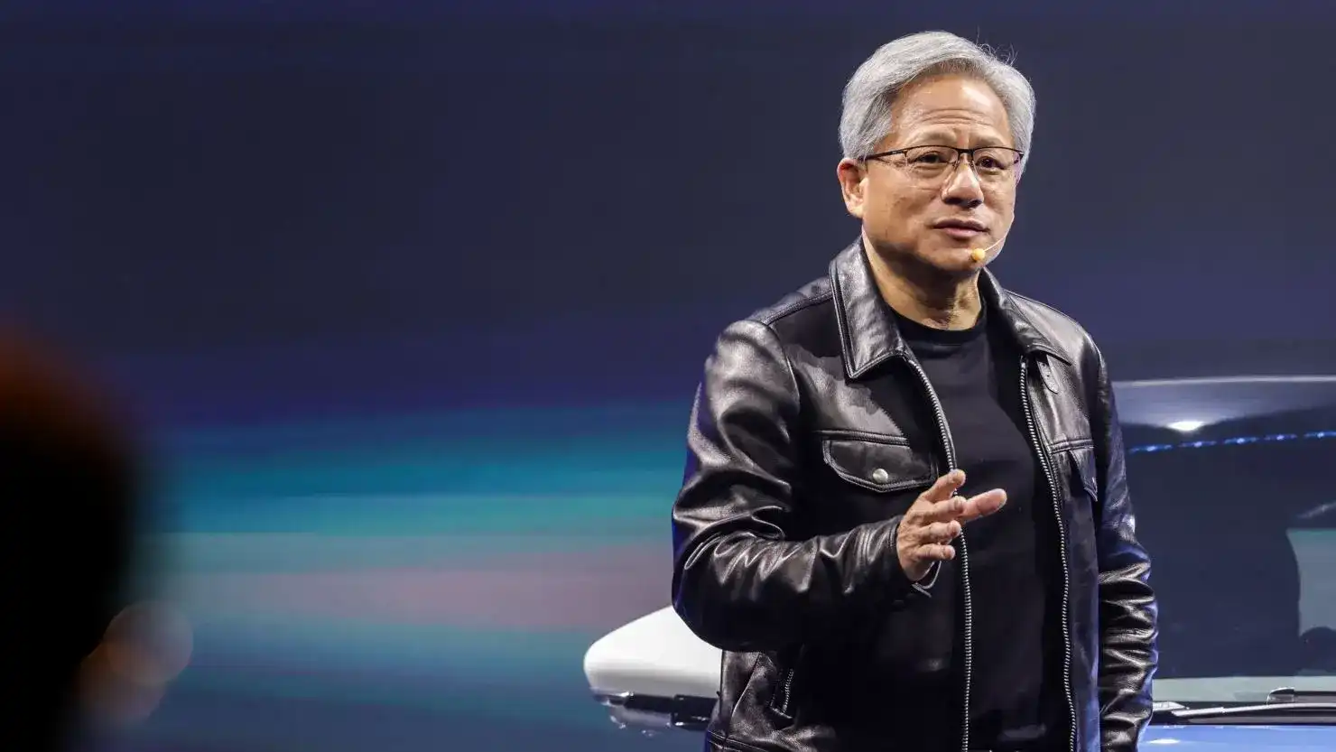 Nvidia CEO Swats AI Doomers, Then Swears Up We’ll Have God AI One Day
