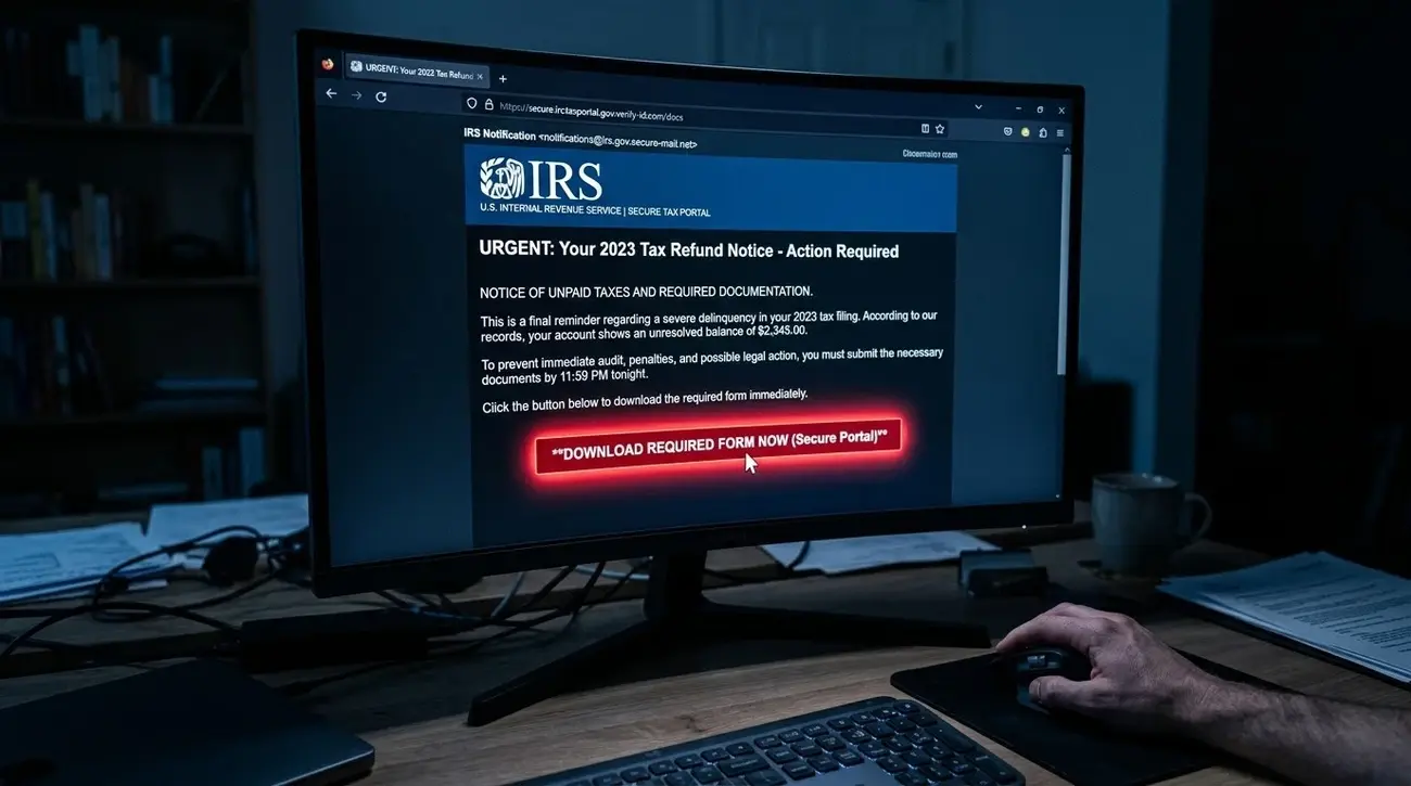 Tax Phishing Season: IRS Imposters, QR Codes and Hijacked Remote-Admin Tools