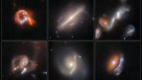 AI analyzes Hubble Space Telescope images to detect cosmic anomalies