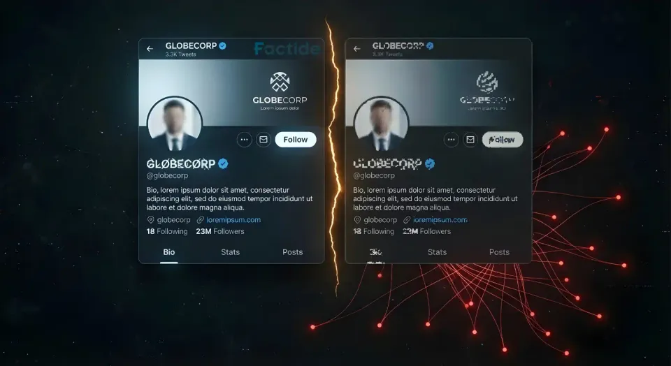 Your Brand Has a Doppelganger on Social Media. Your SOC Doesn't Know It Yet.