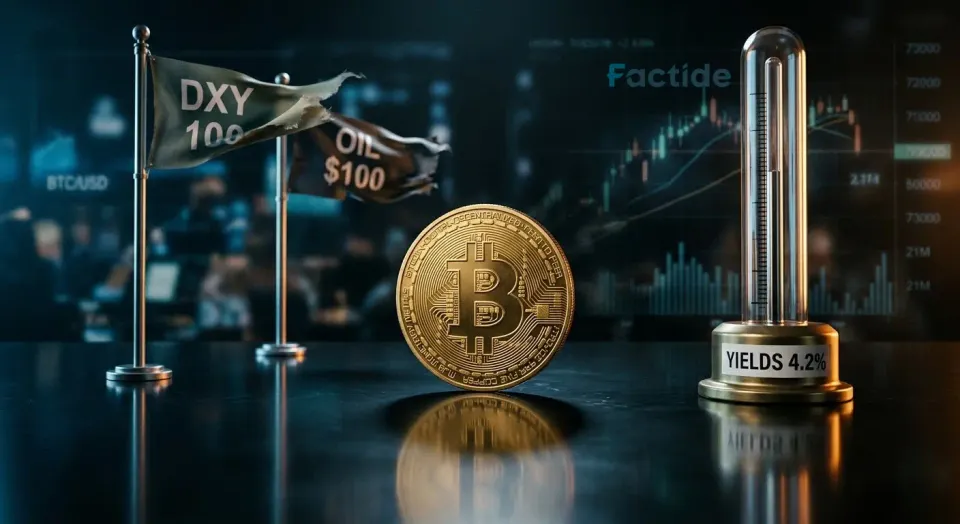 Bitcoin at $71K stares down the raging dollar-and-yield storm