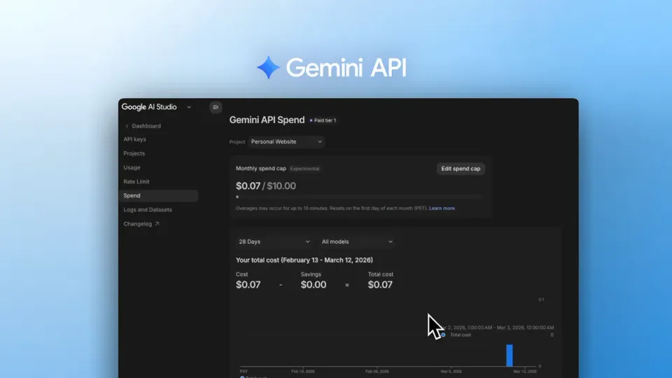 Google Hands You the Fuse: Gemini API Spend Caps Arrive with a 10-Minute Blind Spot